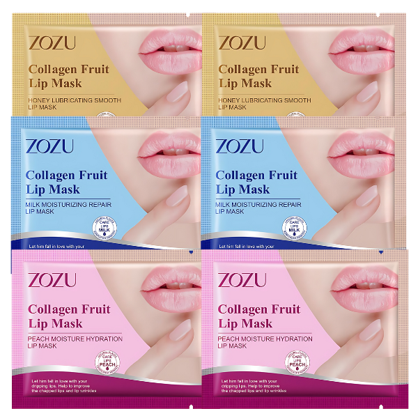ZOZU Collagen Fruit Maska do Ust – Nawilżenie i Regeneracja