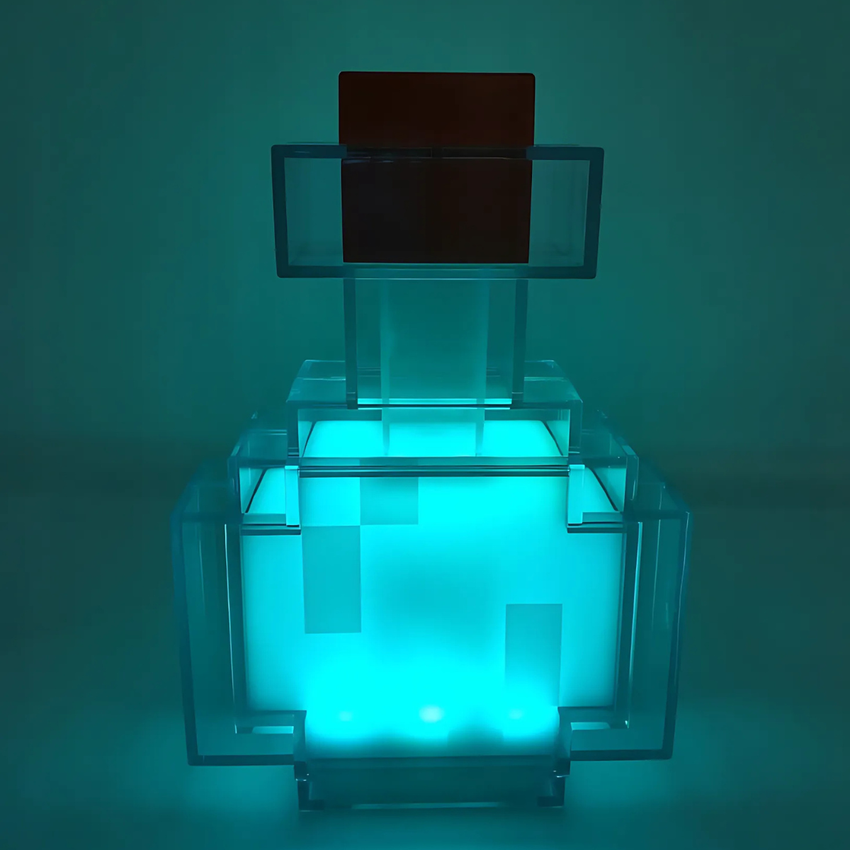 Lampka Minecraft – Zmiennokolorowa Butelka Mikstury Światła