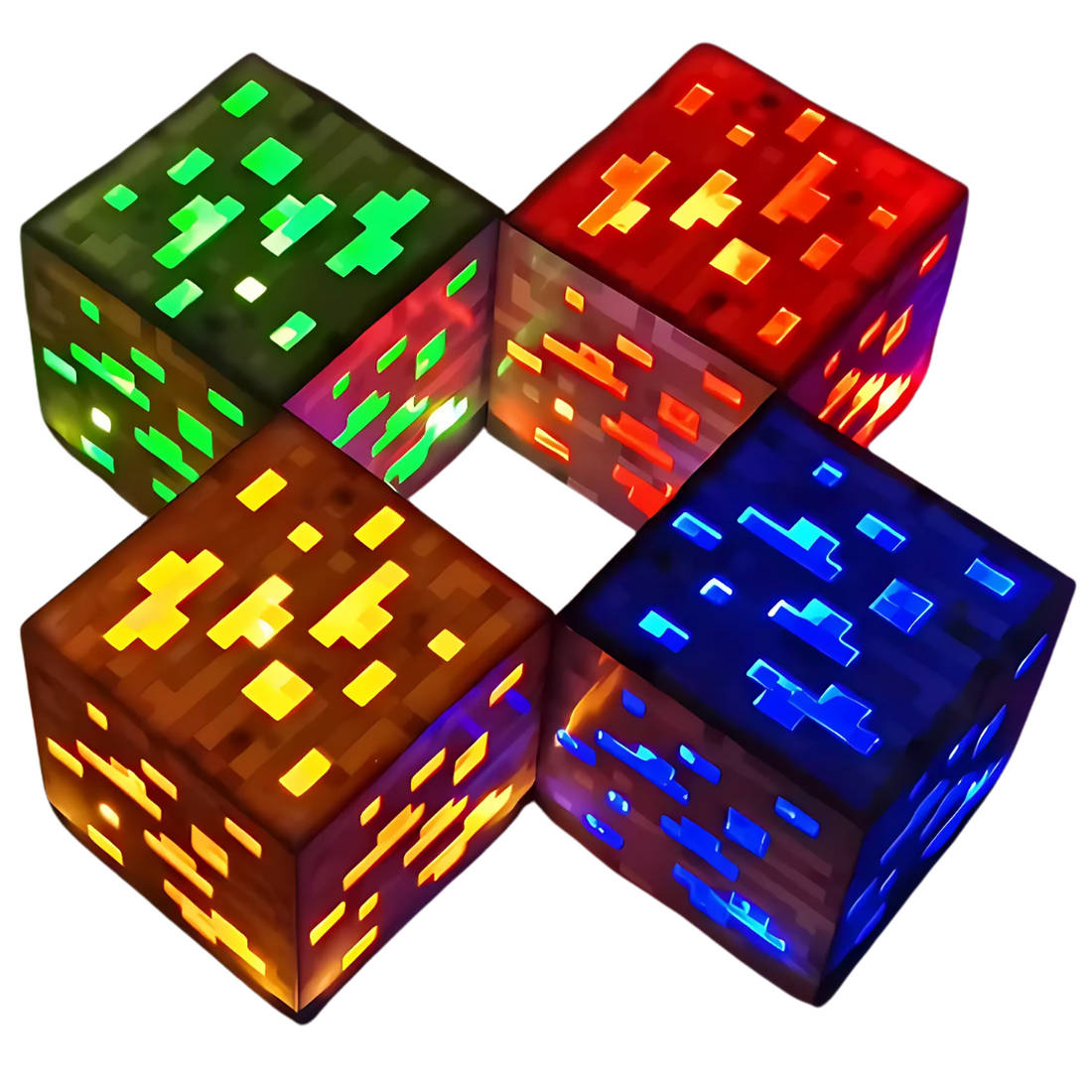 Lampka Minecraft Blok Światła – Pikselowy Klimat do Twojego Pokoju