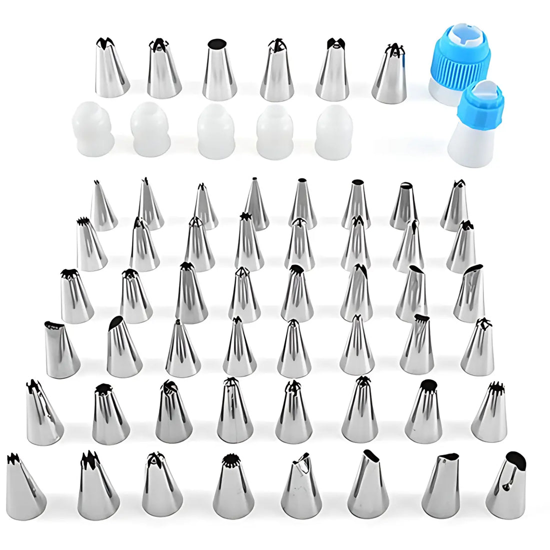 Kompletny Zestaw Cukierniczy do Dekoracji – 92 Elementy do Dekorowania Wypieków