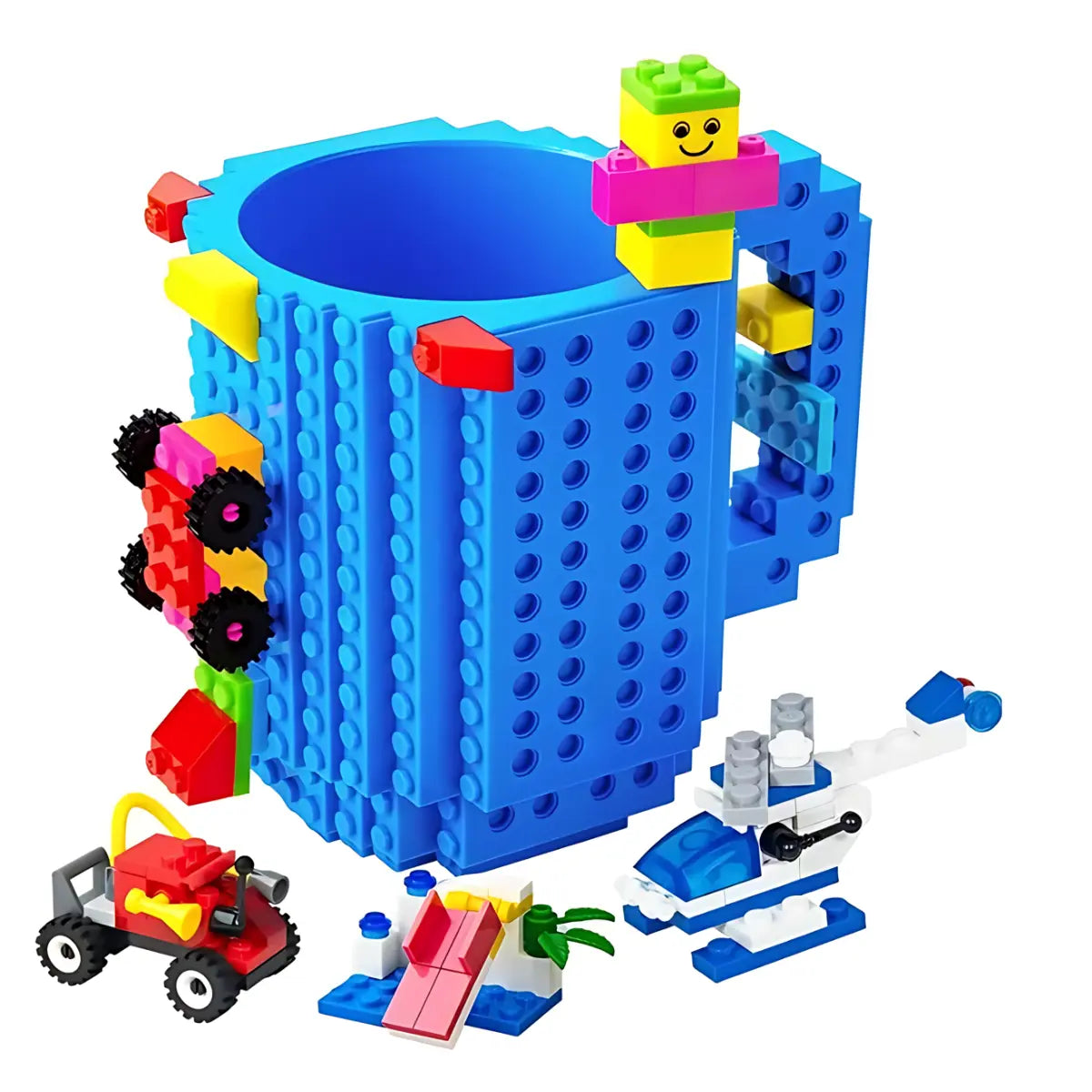 Kreatywny Kubek Klockowy Lego – 350 ml Kubek Konstrukcyjny