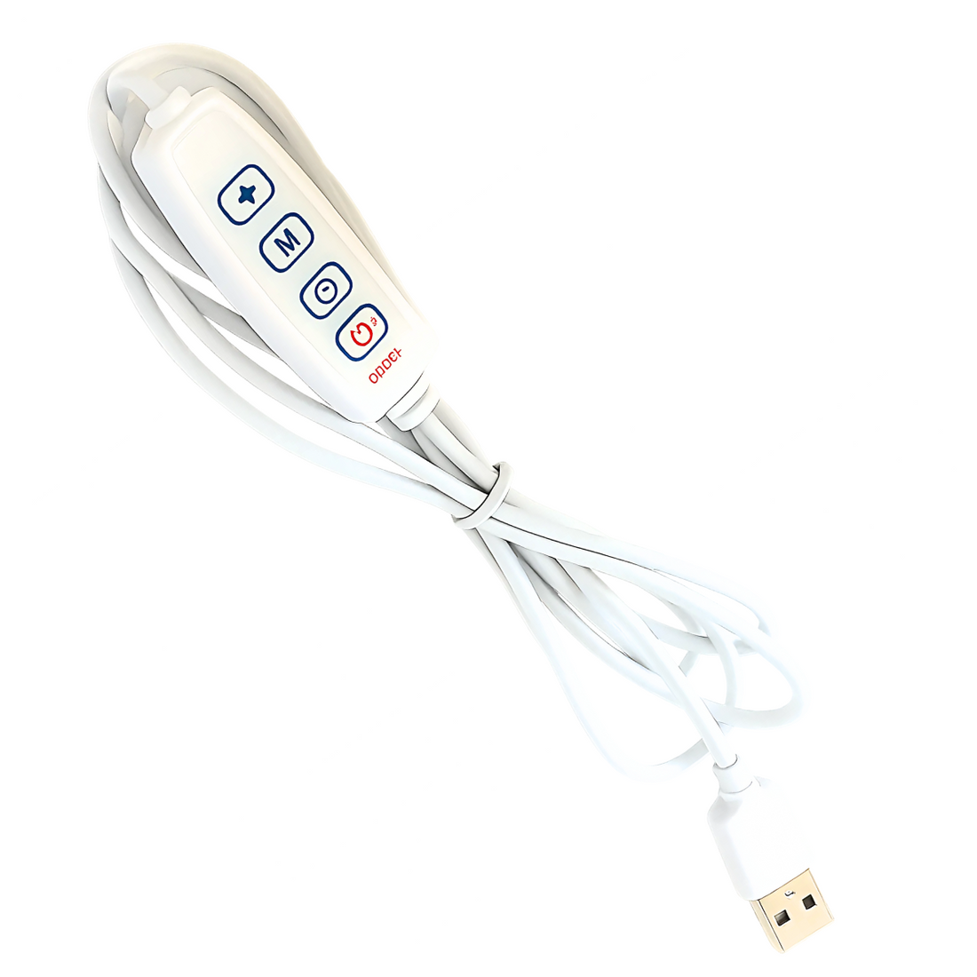 Pleciona Lampka Dekoracyjna LED na USB z Przełącznikiem Światła – Nastrojowe Oświetlenie do Domu i Biura