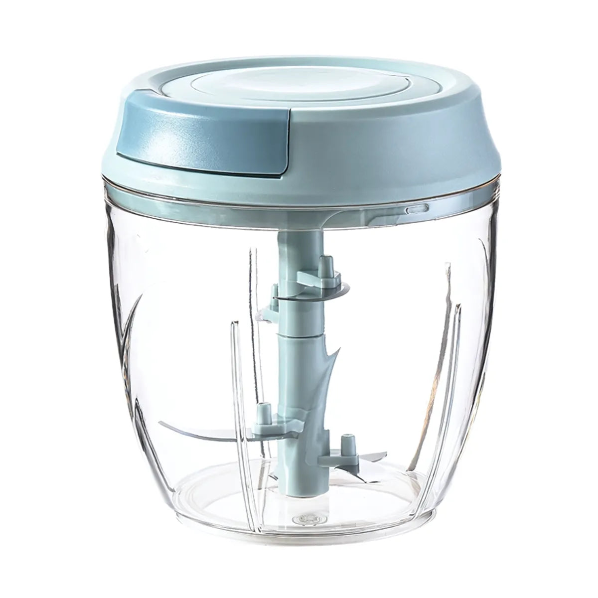 Niebieski Ręczny Rozdrabniacz Żywności – Wielofunkcyjne Narzędzie Kuchenne