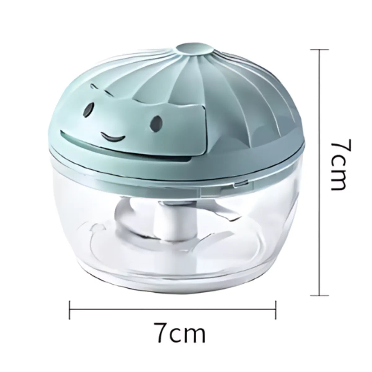 Niebieski Ręczny Rozdrabniacz Żywności – Wielofunkcyjne Narzędzie Kuchenne