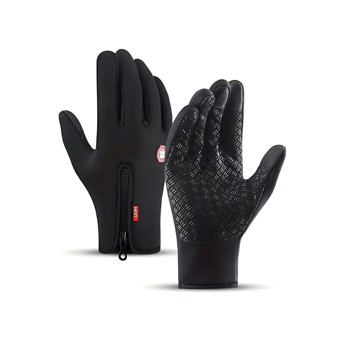 Rękawiczki Dotykowe z Zamkiem – Idealne na Chłodne Dni-1