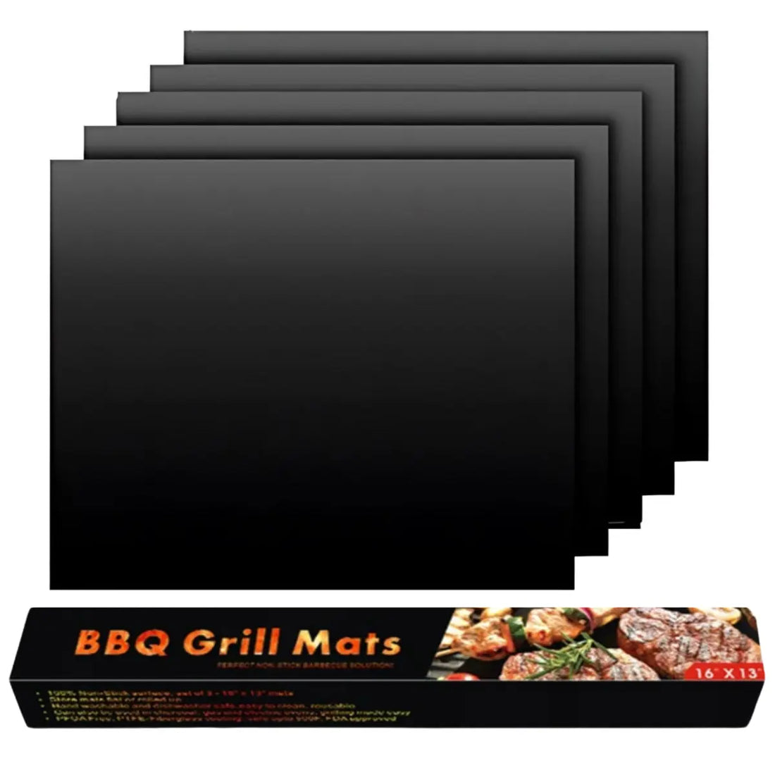 Zestaw Pięciu Mat do Grillowania-1