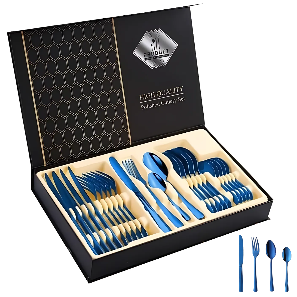 Zestaw Sztućców ze Stali Nierdzewnej – Elegancki Komplet Sztućców