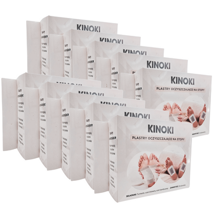 Kinoki Plastry Oczyszczające Na Stopy – Naturalny Detoks