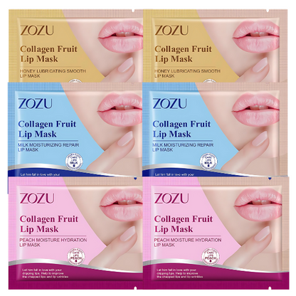 ZOZU Collagen Fruit Maska do Ust – Nawilżenie i Regeneracja