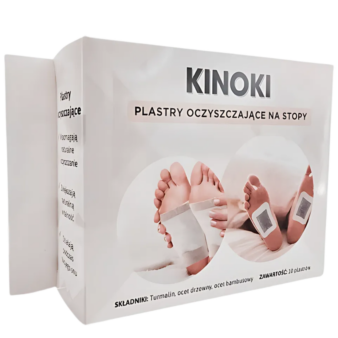 Kinoki Plastry Oczyszczające Na Stopy – Naturalny Detoks
