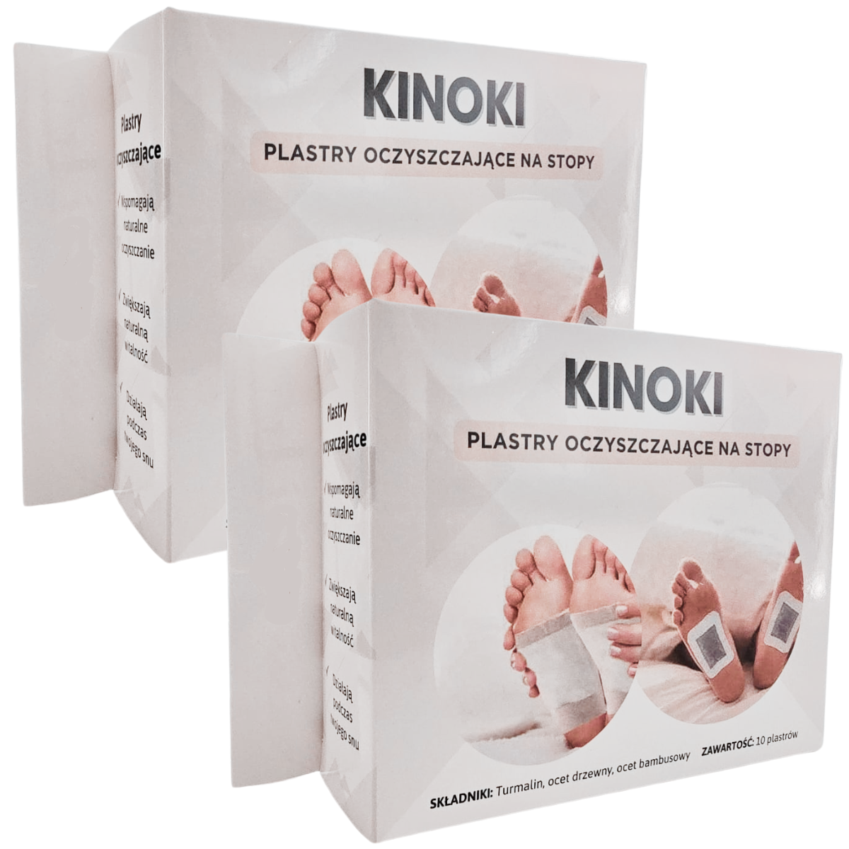 Kinoki Plastry Oczyszczające Na Stopy – Naturalny Detoks