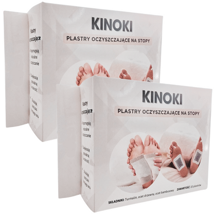 Kinoki Plastry Oczyszczające Na Stopy – Naturalny Detoks