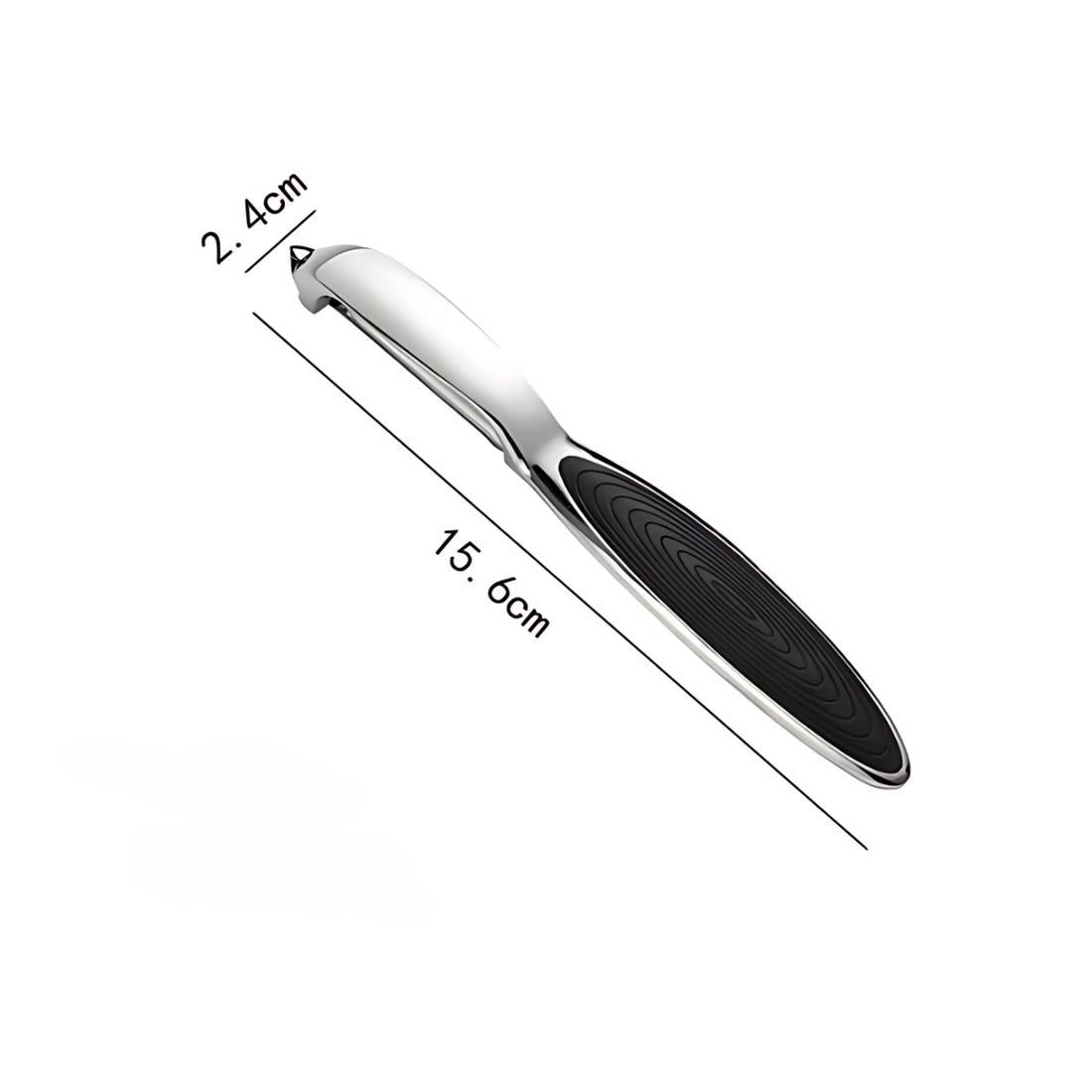 Ergonomiczna Obieraczka do Warzyw i Owoców – Elegancka Czarna Wersja