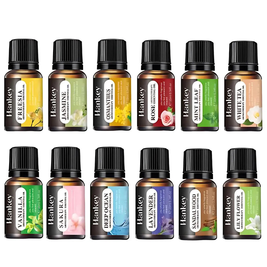 Olejeki Eteryczne Relaksacyjne i Odświeżające 10ml – Aromaterapia i Relaks