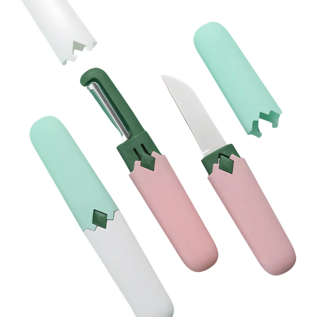 Praktyczne Narzędzie Kuchenne 2w1 – Nóż i Obieraczka