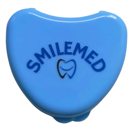 Praktyczne Pudełko SmileMed z Nakładkami na Zęby Niebieski 