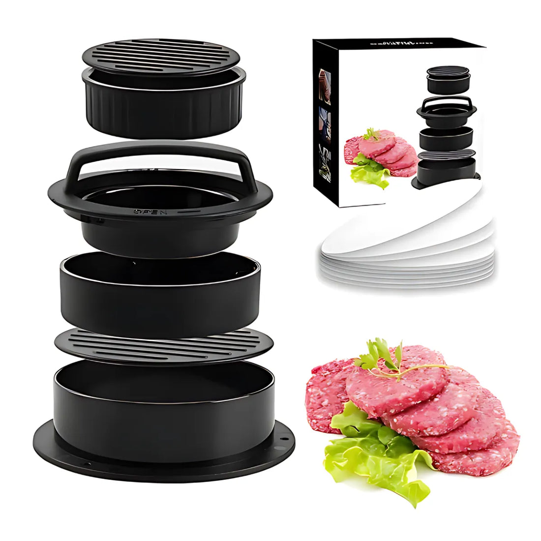 Praska do Burgerów 3w1