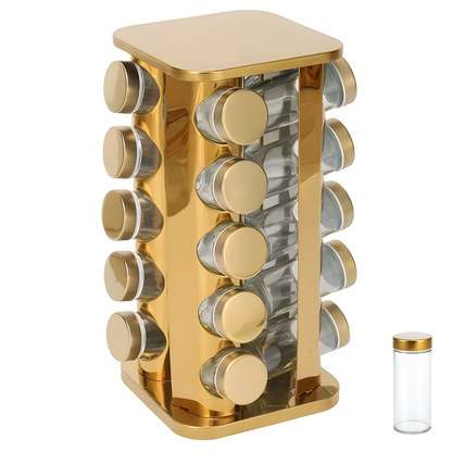 Obrotowy Stojak Na Przyprawy 20 Słoiczków