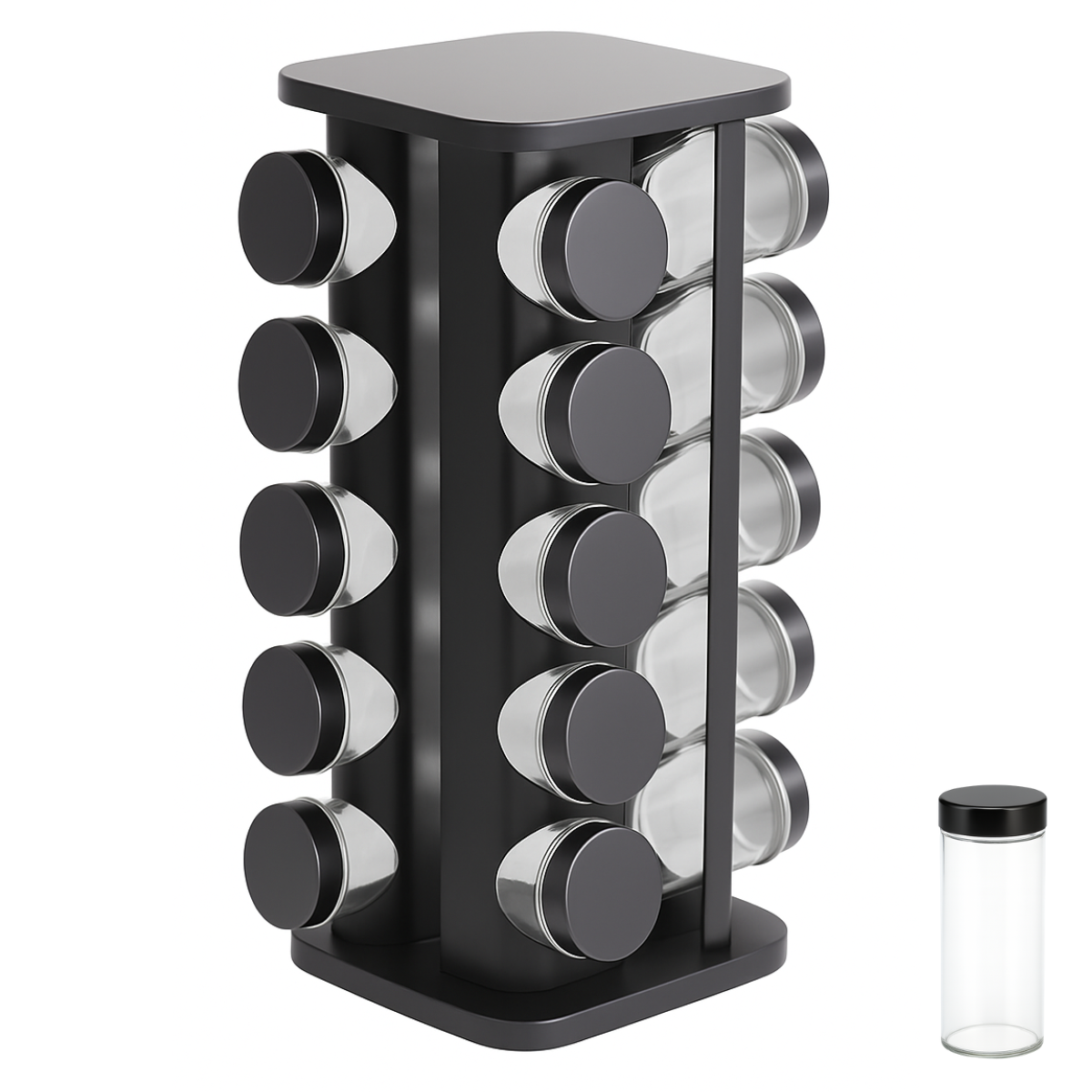 Obrotowy Stojak Na Przyprawy 20 Słoiczków