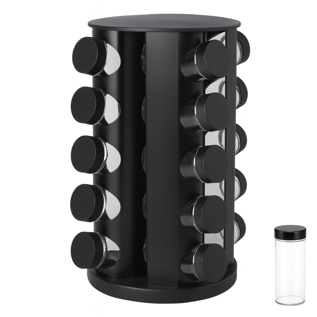 Obrotowy Stojak Na Przyprawy 20 Słoiczków