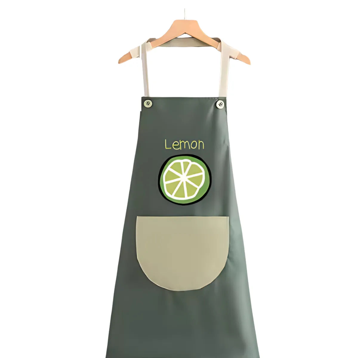 Stylowy Fartuch Kuchenny z Motywem Limonki – Elegancki i Praktyczny