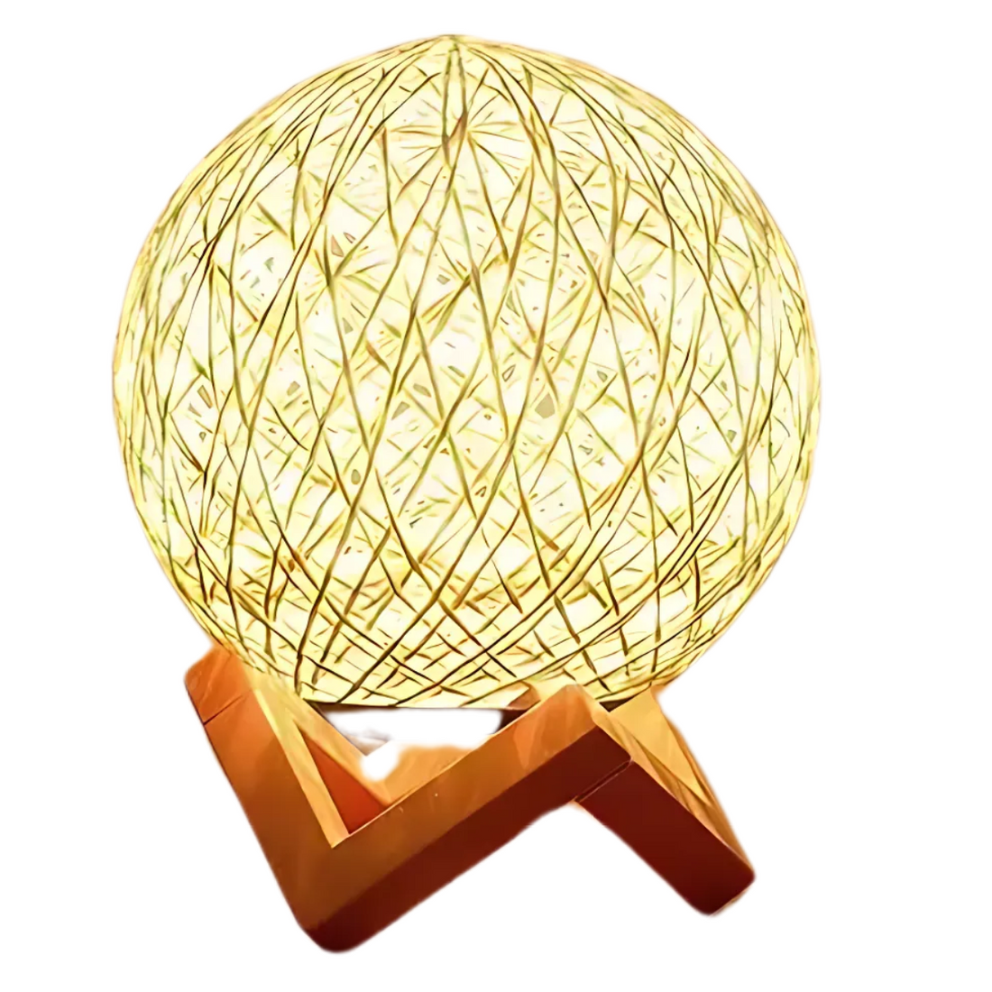 Pleciona Lampka Dekoracyjna LED na USB z Przełącznikiem Światła – Nastrojowe Oświetlenie do Domu i Biura