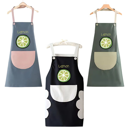Stylowy Fartuch Kuchenny z Motywem Limonki –1