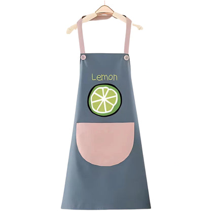 Stylowy Fartuch Kuchenny z Motywem Limonki –4