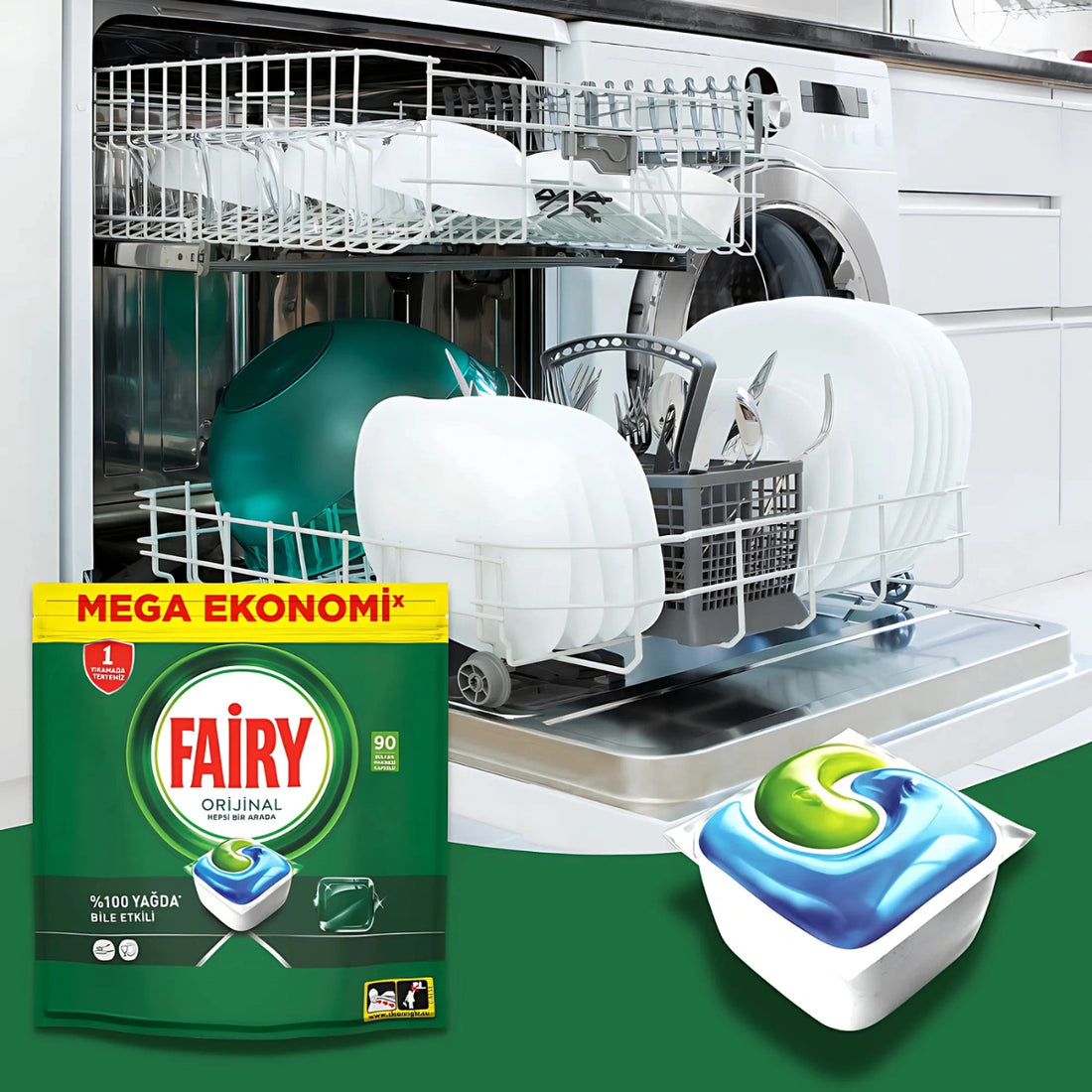 Tabletki do zmywarki Fairy All in One-2
